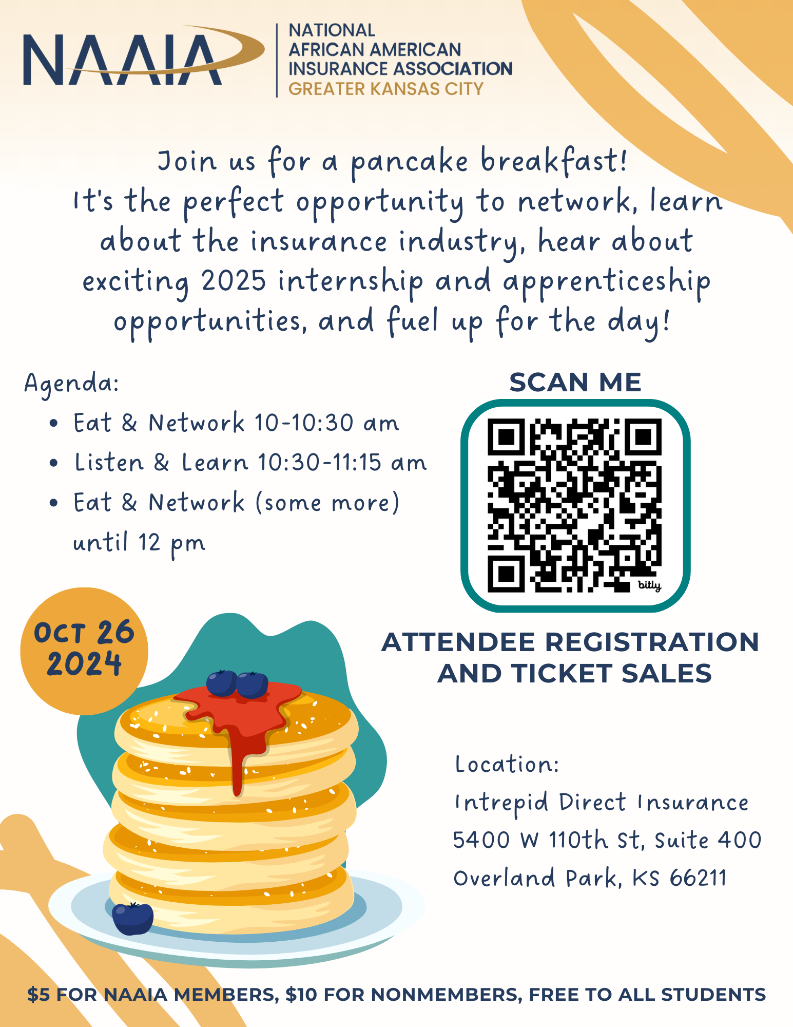 QR - Student Pancake Breakfast